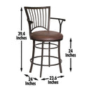 Steve Silver Furniture Bayview Counter Height Stool BAY600CS IMAGE 9