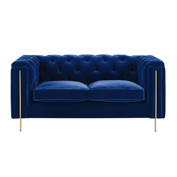 Steve Silver Furniture Charlene Stationary Fabric Loveseat CH100LBL IMAGE 1