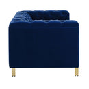 Steve Silver Furniture Charlene Stationary Fabric Loveseat CH100LBL IMAGE 3