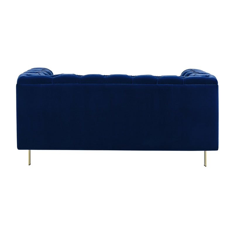 Steve Silver Furniture Charlene Stationary Fabric Loveseat CH100LBL IMAGE 4