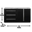 Steve Silver Furniture Camila Server CM660SVG IMAGE 5