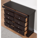 Steve Silver Furniture Dominique 8-Drawer Dresser DOM900CDR IMAGE 5