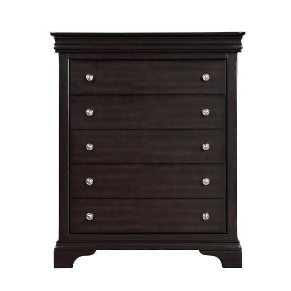 Steve Silver Furniture Dominique 5-Drawer Chest DOM900CT IMAGE 1