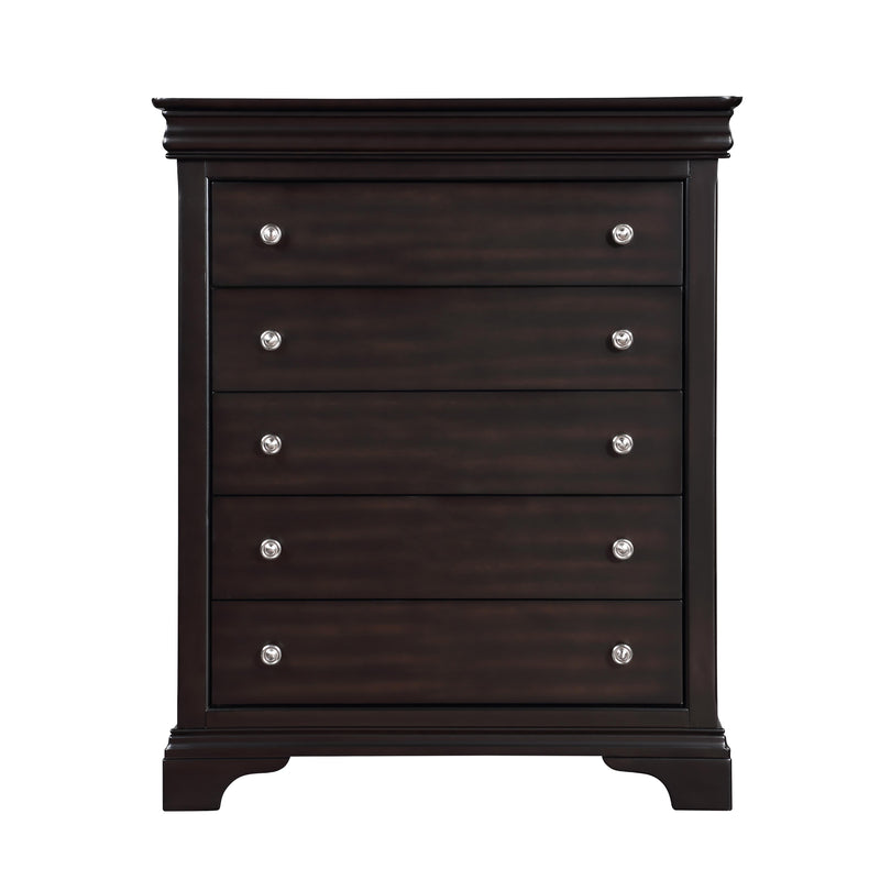Steve Silver Furniture Dominique 5-Drawer Chest DOM900CT IMAGE 1