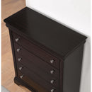 Steve Silver Furniture Dominique 5-Drawer Chest DOM900CT IMAGE 5