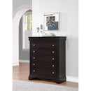 Steve Silver Furniture Dominique 5-Drawer Chest DOM900CT IMAGE 7