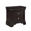 Steve Silver Furniture Dominique 2-Drawer Nightstand DOM900NS IMAGE 2