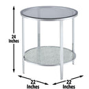 Steve Silver Furniture Frostine End Table FS700E IMAGE 5