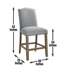 Steve Silver Furniture Grayson Counter Height Dining Chair GS600CCG IMAGE 10