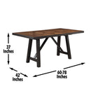 Steve Silver Furniture Halle Counter Height Dining Table HE555PT IMAGE 11