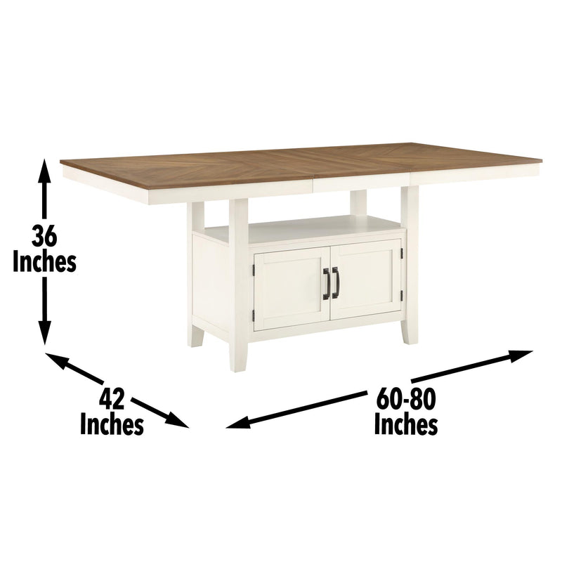 Steve Silver Furniture Hyland Counter Height Dining Table HY500PTB IMAGE 13