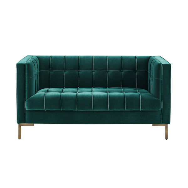 Steve Silver Furniture Isaac Stationary Fabric Loveseat IC100LGN IMAGE 1