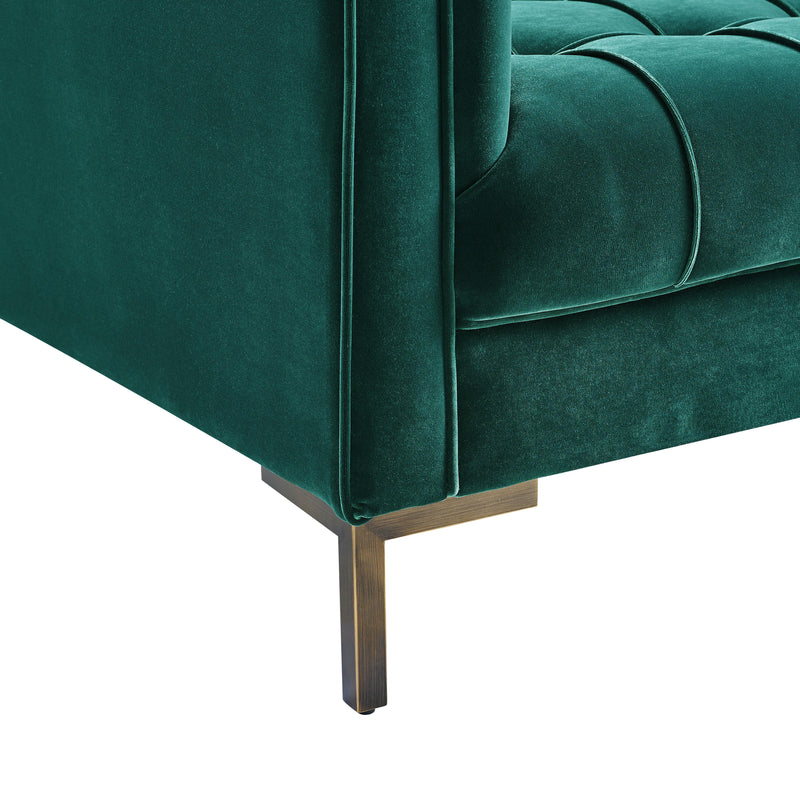 Steve Silver Furniture Isaac Stationary Fabric Sofa IC100SGN IMAGE 6