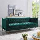 Steve Silver Furniture Isaac Stationary Fabric Sofa IC100SGN IMAGE 8