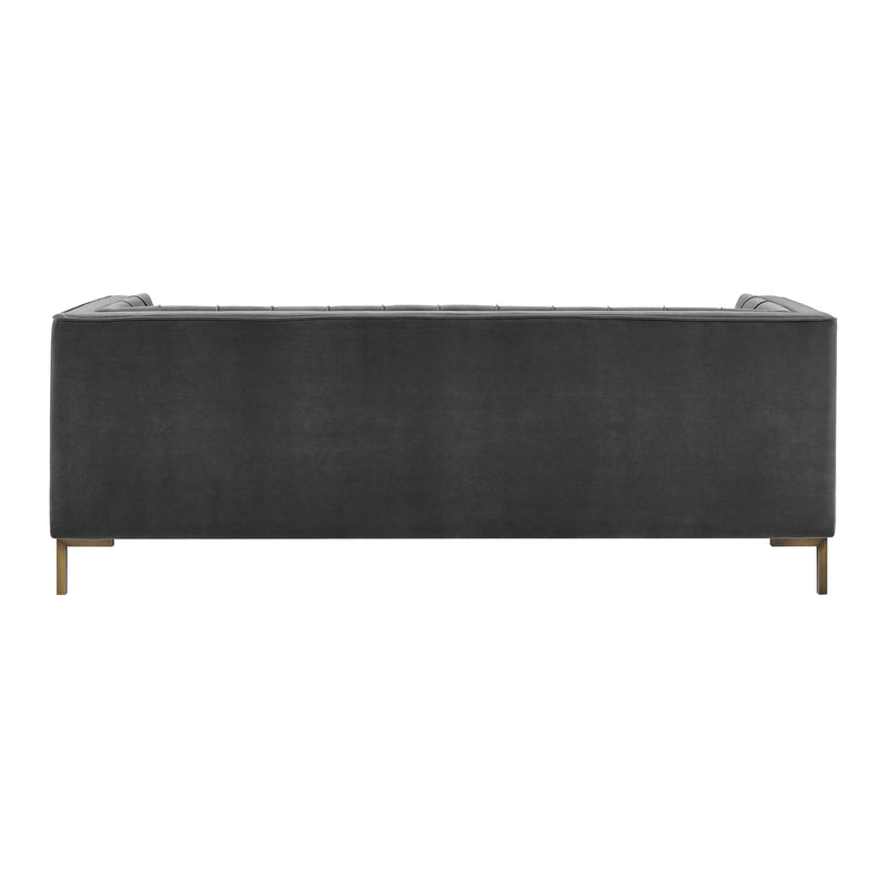 Steve Silver Furniture Isaac Stationary Fabric Sofa IC100SGY IMAGE 4