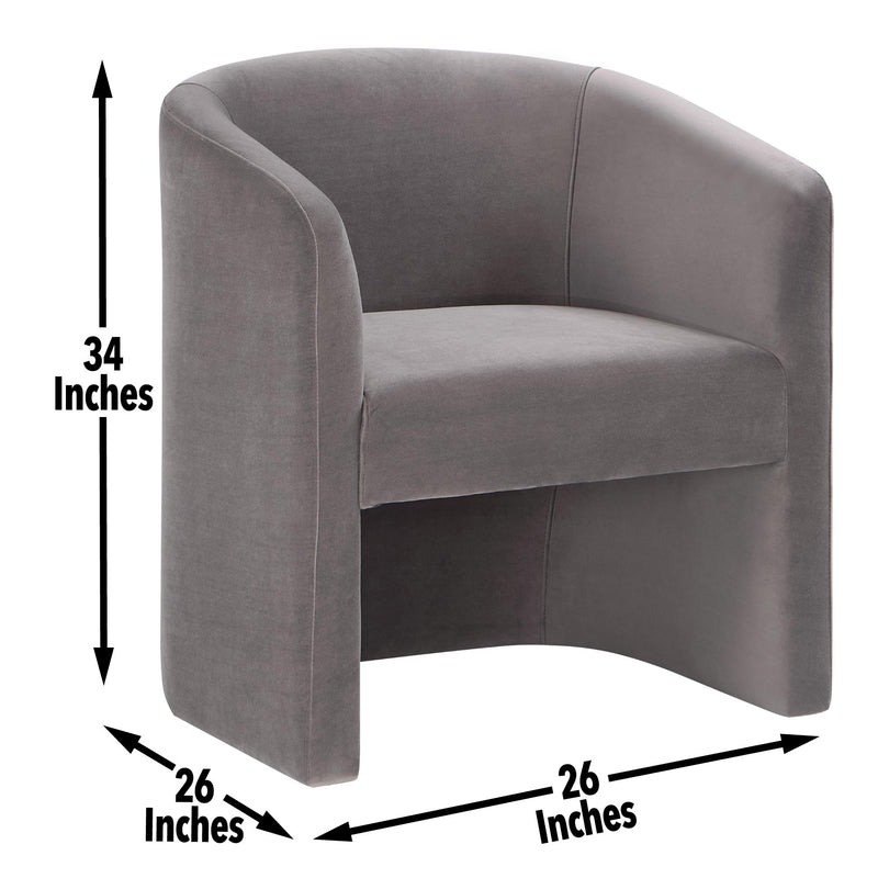 Steve Silver Furniture Iris Stationary Fabric Accent Chair IR500F IMAGE 10