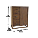 Steve Silver Furniture Lofton 5-Drawer Chest LF900GC IMAGE 11