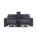 Steve Silver Furniture Lovell Power Reclining Fabric Loveseat with Console LO5168CLC IMAGE 2