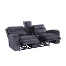 Steve Silver Furniture Lovell Power Reclining Fabric Loveseat with Console LO5168CLC IMAGE 4
