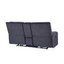 Steve Silver Furniture Lovell Power Reclining Fabric Loveseat with Console LO5168CLC IMAGE 7