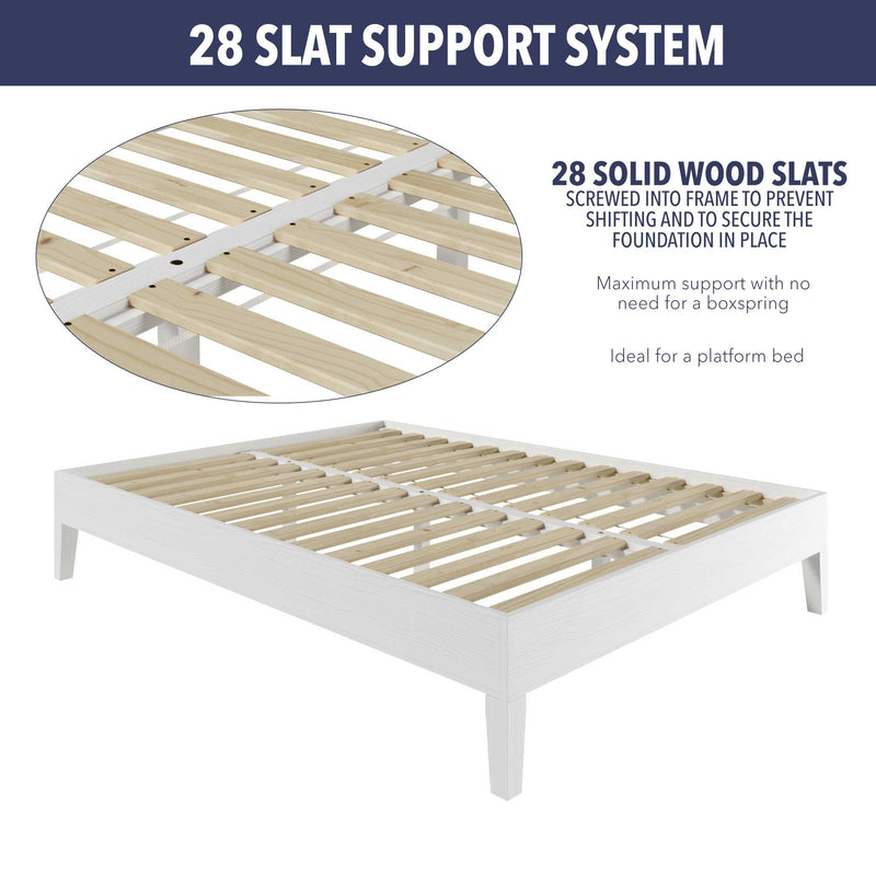 Steve Silver Furniture Nix Queen Platform Bed NIX900QPBW IMAGE 10
