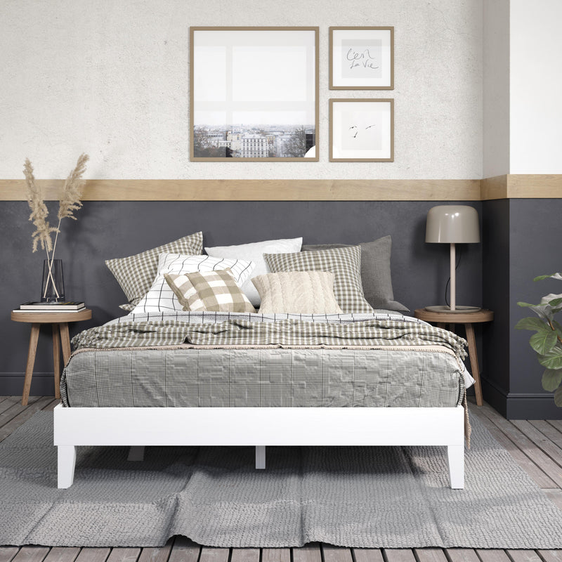 Steve Silver Furniture Nix Queen Platform Bed NIX900QPBW IMAGE 12