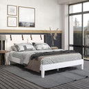 Steve Silver Furniture Nix Queen Platform Bed NIX900QPBW IMAGE 15