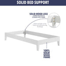 Steve Silver Furniture Nix Twin Platform Bed NIX900TPBW IMAGE 12