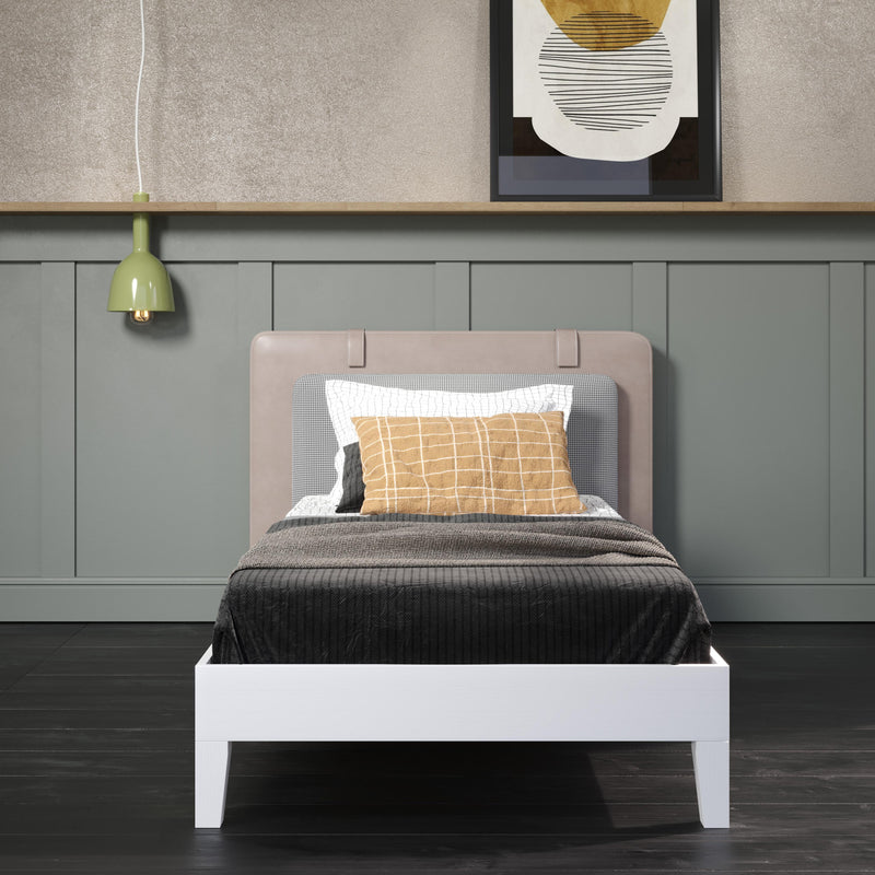 Steve Silver Furniture Nix Twin Platform Bed NIX900TPBW IMAGE 15