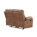 Steve Silver Furniture Rudger Reclining Leather Look Loveseat RUD800LN IMAGE 5