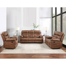 Steve Silver Furniture Rudger Reclining Leather Look Loveseat RUD800LN IMAGE 7