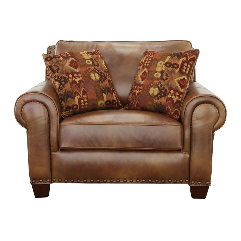 Steve Silver Furniture Silverado Stationary Leather Chair SR920C IMAGE 1