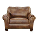 Steve Silver Furniture Silverado Stationary Leather Chair SR920C IMAGE 2
