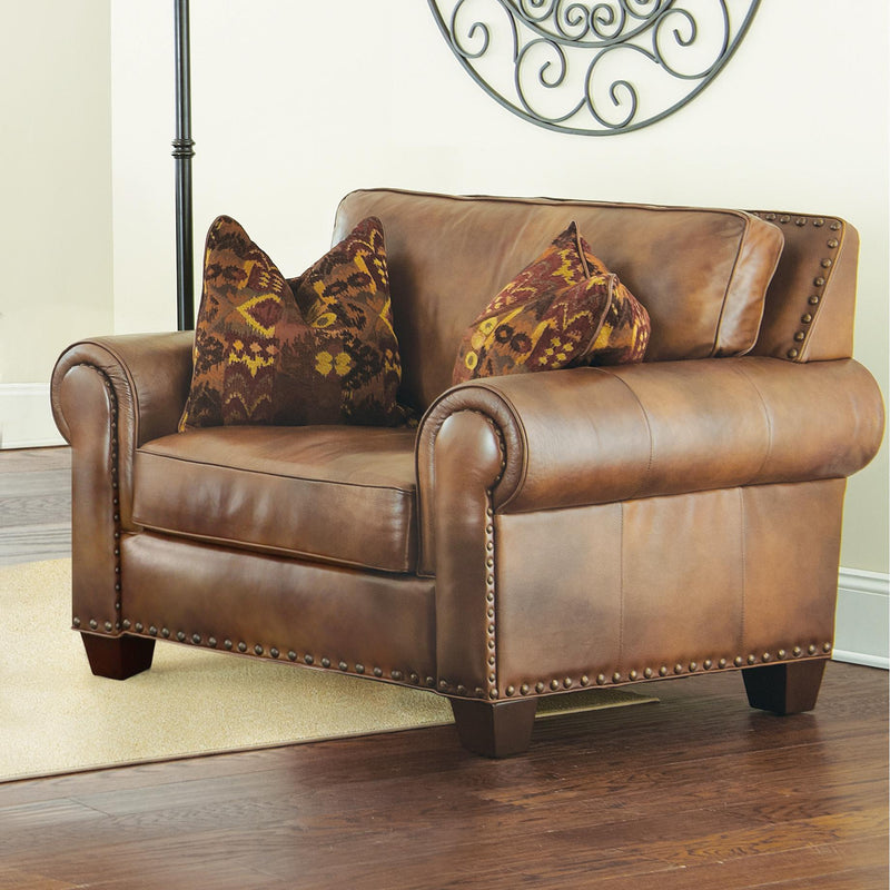 Steve Silver Furniture Silverado Stationary Leather Chair SR920C IMAGE 7