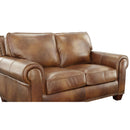 Steve Silver Furniture Silverado Stationary Leather Loveseat SR920L IMAGE 9