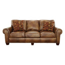 Steve Silver Furniture Silverado Stationary Leather Sofa SR920S IMAGE 1