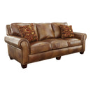 Steve Silver Furniture Silverado Stationary Leather Sofa SR920S IMAGE 3