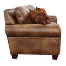 Steve Silver Furniture Silverado Stationary Leather Sofa SR920S IMAGE 5
