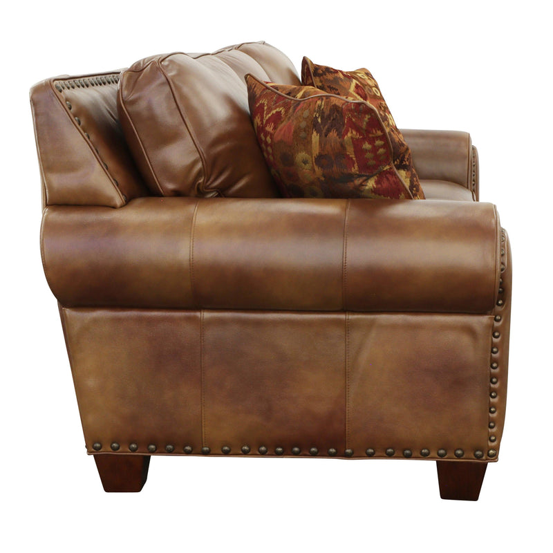 Steve Silver Furniture Silverado Stationary Leather Sofa SR920S IMAGE 5