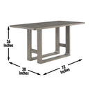 Steve Silver Furniture Toscana Counter Height Dining Table TS500PT IMAGE 8
