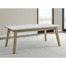 Steve Silver Furniture Vida Dining Table with Marble Top VD500WT IMAGE 7