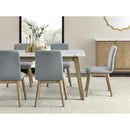 Steve Silver Furniture Vida Dining Table with Marble Top VD500WT IMAGE 8