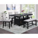 Steve Silver Furniture Yves Counter Height Dining Table with Pedestal Base YS500PTBS/YS500PTTS IMAGE 12