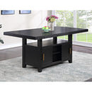 Steve Silver Furniture Yves Counter Height Dining Table with Pedestal Base YS500PTBS/YS500PTTS IMAGE 2