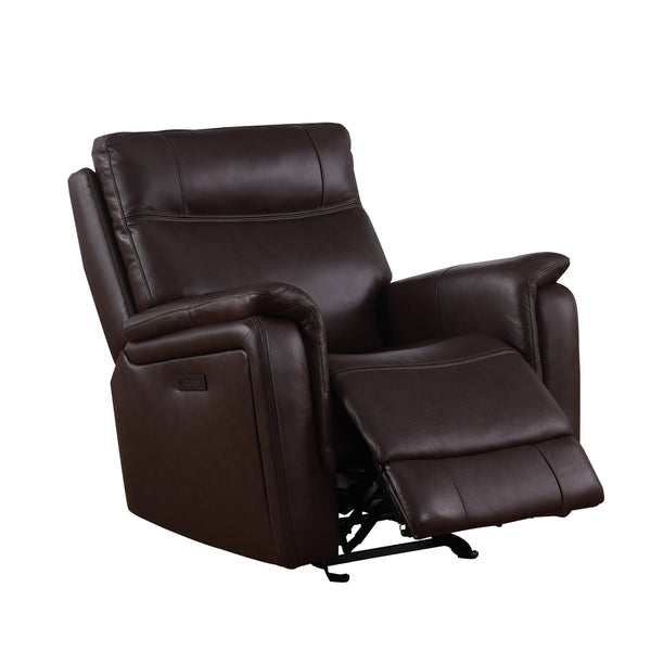 Leather Italia USA Tiller Glider Leather Chair 1444-EH4857G-019273LV IMAGE 1