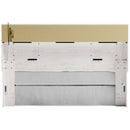  Signature Design by Ashley Altyra B2640-69 King Upholstered Panel Bookcase Headboard IMAGE 5