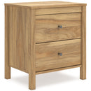 Signature Design by Ashley Bermacy 2-Drawer Nightstand EB1760-292 IMAGE 1