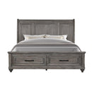 Legends Furniture Linsey Queen Panel Bed with Storage ZLSY-7001/ZLSY-7002/ZLSY-7003 IMAGE 2