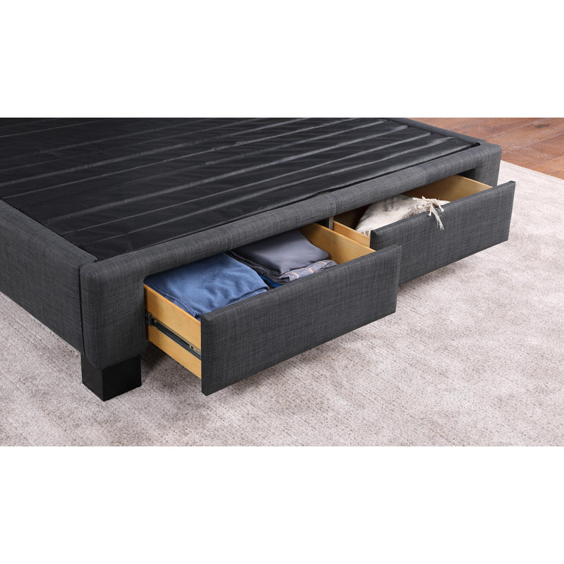 Legends Furniture Modern Queen Upholstered Platform Bed with Storage ZMDN-7001/ZMDN-7002/ZMDN-7102 IMAGE 2