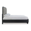 Signature Design by Ashley Rowanbeck Queen Upholstered Panel Bed B821-57/B821-54 IMAGE 3